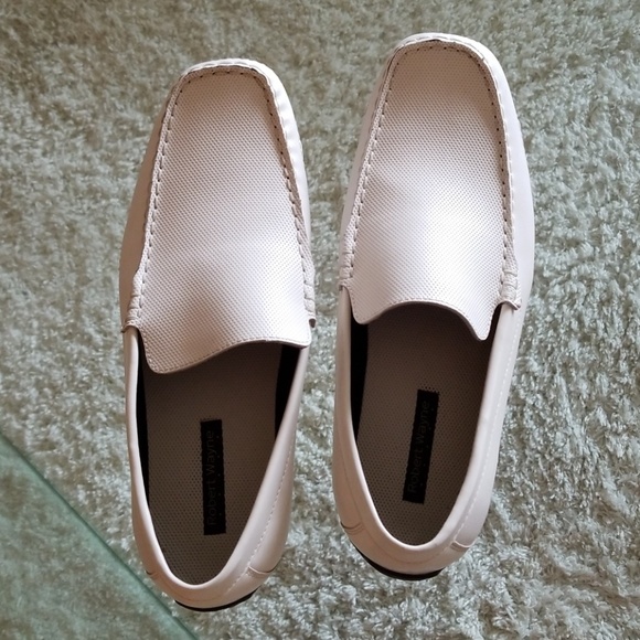 Robert Wayne Other - White Leather Loafers